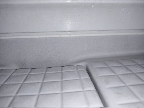 浴室パッキン黒カビ　ビフォーアフター