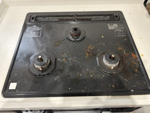 ガスコンロ　ビフォーアフター