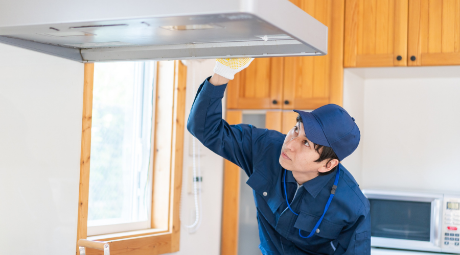 札幌市白石区レンジフードクリーニング